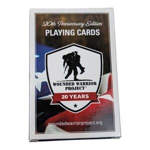 Wounded Warrior Project 20th Anniversary Edition Playing Cards army military